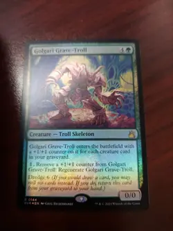 Golgari Grave-Troll Ravnica Remastered Foil - Image 1