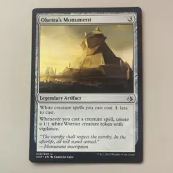MTG AKH 233 Oketra's Monument Amonkhet Regular LP - Image 1