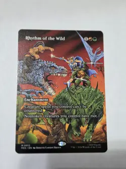 Rhythm of the Wild - Borderless Teenage Mutant Ninja Turtles MTG - Image 1