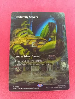 Undercity Sewers (Borderless) 0020 - PZA Teenage Mutant Ninja Turtles - MTG NM/M - Image 1
