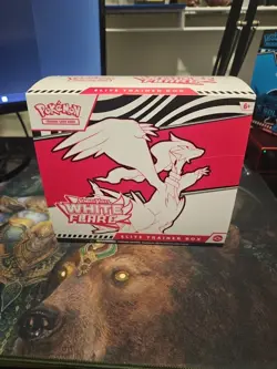 EMPTY Pokemon TCG White Flare ETB ALL Accessories-Bulk-Promo Included (No Packs) - Image 2