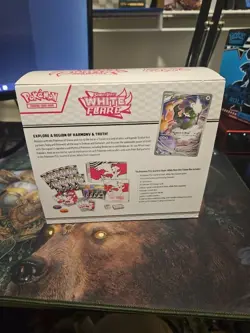 EMPTY Pokemon TCG White Flare ETB ALL Accessories-Bulk-Promo Included (No Packs) - Image 4