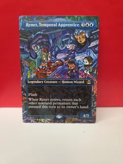 Renet, Temporal Apprentice (Borderless) Teenage Mutant Ninja Turtles Regular - Image 1