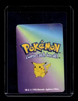 Pokemon Pikachu #25 Pokemon Trading Card Game Mini KFC 1998 Nintendo - Image 2