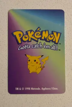 1998 Pokemon Scyther #123 KFC Promo Mini RARE! - Image 2