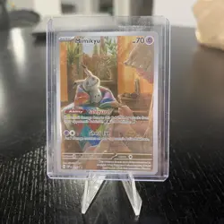 Mimikyu 75 Paldean Fates ETB Promo Holo, Pokemon TCG - Image 1