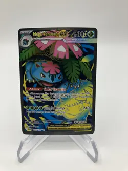 Mega Venusaur EX 155/132 Mega Evolution ENGLISH Pokemon TCG Card - Image 1