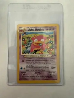 Light Slowbro 51/105 Pokemon Neo Destiny Unlimited Edition LP - Image 1