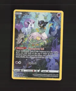 Mew GG10/GG70 Crown Zenith Full Art Ultra Rare Holo Pokemon Card NM - Image 1