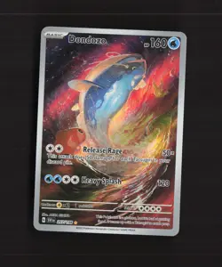 Dondozo 207/198 Scarlet & Violet Full Art Ultra Rare Holo Pokemon Card NM - Image 1