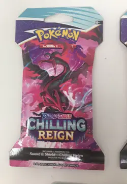 6 Packs Pokemon Sword & Shield Chilling Reing, Vivid Voltage, Darkness Ablaze - Image 2
