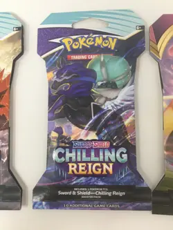 6 Packs Pokemon Sword & Shield Chilling Reing, Vivid Voltage, Darkness Ablaze - Image 4