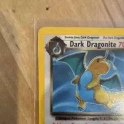 Pokemon Team Rocket Dark Dragonite Rare 5/82 , No Holo Error, NM-Mint Condition - Image 2