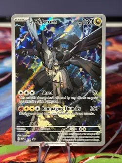 Pokemon TCG N’s Zekrom #031 Black Star Promo Full Art Ascended Heroes Promo NM/M - Image 1
