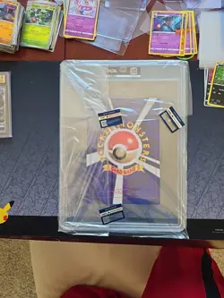 Pokemon: Crystal Tower's Entei Japanese CoroCoro Jumbo Promo 2000 RARE - PSA 8 - Image 2