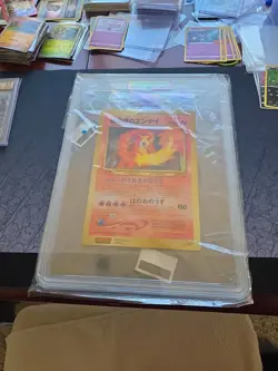 Pokemon: Crystal Tower's Entei Japanese CoroCoro Jumbo Promo 2000 RARE - PSA 8 - Image 3