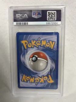 PSA 8 Shaymin 14/127 Platinum Holo Rare Card Stock Pokemon TCG 2009 - Image 2