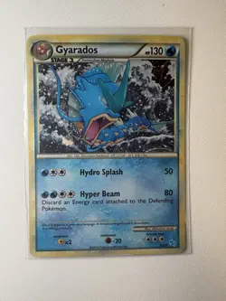 Gyarados [Holo Common] #30/30 Stage 1 HP 130 HGSS Trainer Kit 2010 Pokemon TCG - Image 1