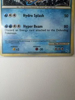 Gyarados [Holo Common] #30/30 Stage 1 HP 130 HGSS Trainer Kit 2010 Pokemon TCG - Image 3