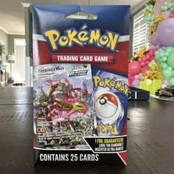 Pokemon TCG Pack with 1 Foil Card Guaranteed - New/Sealed contains 25 cards - Image 1