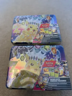 2024 Nov POKEMON TCG Surging Sparks Collectors Chest (6 booster packs)- Sealed - Image 1