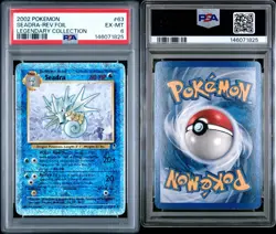2002 Pokemon Legendary Collection - Seadra 63/110 - Reverse Holo - PSA Graded: 6 - Image 3