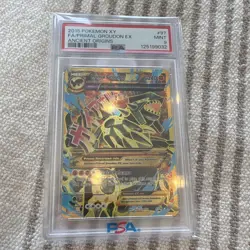 Pokemon TCG Primal Groudon EX Full Art Holo Ultra Rare 97/98 PSA 9 - Image 1