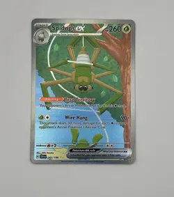 Pokemon TCG Spidops EX 243/198 Illustration Scarlet & Violet Base Set - Image 1