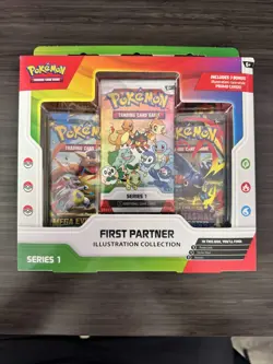 Pokemon TCG First Partner Illustration Collection Series 1 New Sealed - Image 1