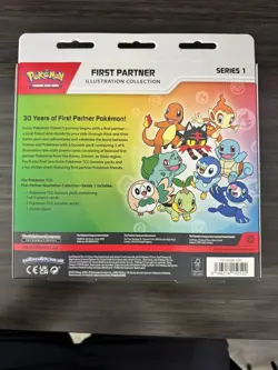 Pokemon TCG First Partner Illustration Collection Series 1 New Sealed - Image 2