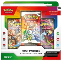 Pokemon TCG First Partner Illustration Collection Series 1. New Sealed - Image 1