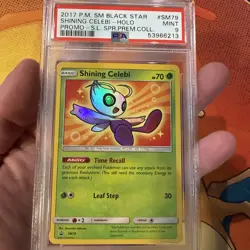 Shining Celebi Holo SM79/73 Legends Super Premium Collection Pokemon promo PSA 9 - Image 3