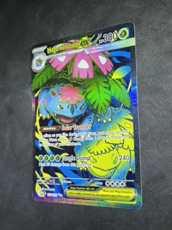✅Pokemon MEGA VENUSAUR ex 155/132 Mega Evolution Ultra Rare Full Art English NM - Image 4