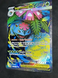 ✅Pokemon MEGA VENUSAUR ex 155/132 Mega Evolution Ultra Rare Full Art English NM - Image 5