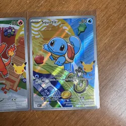 Pokemon 2026 First Partner Kanto Set Bulbasaur Charmander Squirtle NM - Image 4