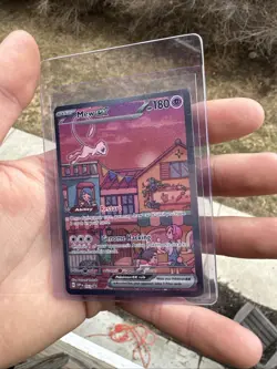 Pokemon TCG Mew EX 053 Holo Black Star Promo Scarlet & Violet 151 - Image 1