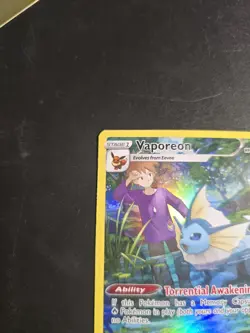 Pokemon TCG Vaporeon TG02/TG30 Ultra Rare Brilliant Stars Trainer Gallery Holo - Image 4