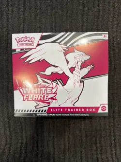 Pokemon TCG White Flare ETB Elite Trainer Box NEW - Image 1