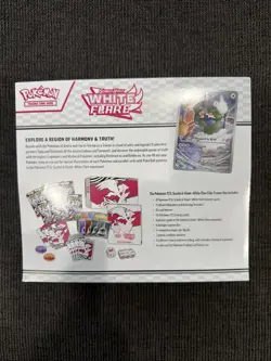 Pokemon TCG White Flare ETB Elite Trainer Box NEW - Image 2
