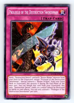 Yugioh Prologue of the Destruction Swordsman MACR-EN075 Common - NM 💎 - Image 1