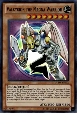 Yu-Gi-Oh! Valkyrion the Magna Warrior Super Rare LCYW-EN021 - Image 1