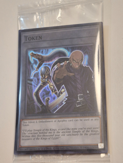 Yu-Gi-Oh! Token: Odion & Embodiment of Apophis TKN5-EN018 Super Rare - SEALED - Image 1