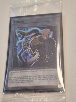 Yu-Gi-Oh! Token: Odion & Embodiment of Apophis TKN5-EN018 Super Rare - SEALED - Image 2