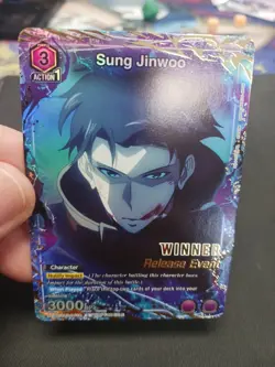 Sung Jinwoo Solo Leveling Release Event Winner Union Arena - Image 2