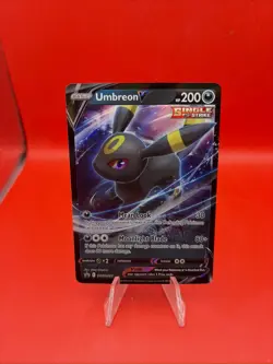 2022 Pokemon TCG SWSH: Promo Cards Umbreon V Holo Black Star Promo SWSH203 NM - Image 1