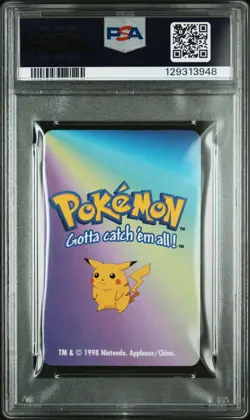 1998 KFC POKEMON CARD GAME 95 ONIX PSA 8 - Image 2