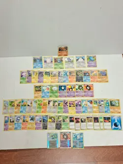 Pokemon TCG vintage card bundle x 120 cards no duplicates full binder 5 holos - Image 2