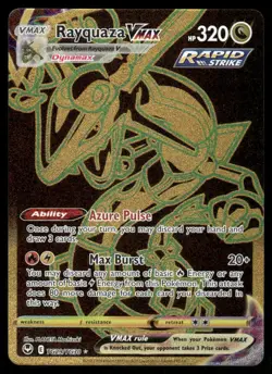 Pokemon Cards Rayquaza VMAX TG29/TG30 Silver Tempest Trainer Gallery NM - Image 1
