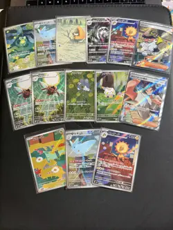 Pokemon lot of 14 Japanese Art Rares and Secret Rare NM Cards - Image 1