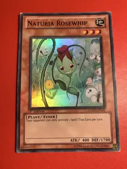 YuGiOh! Naturia Rosewhip HA02-EN041 Super Rare 1st Edition - Image 1